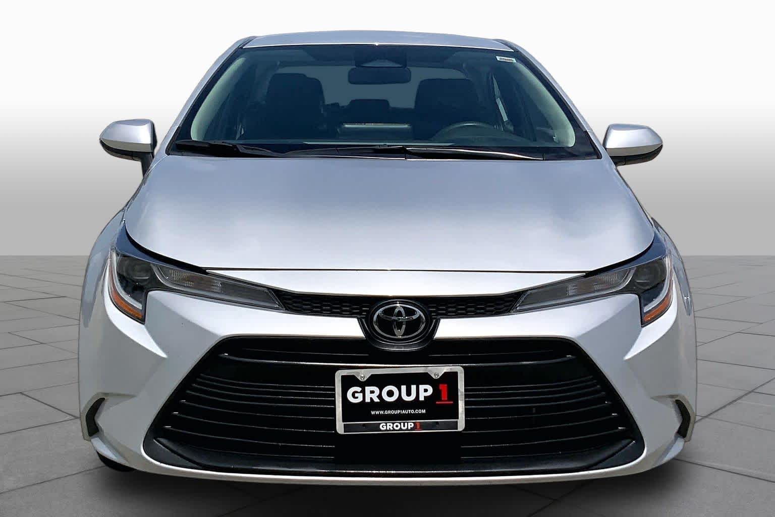 2024 Toyota Corolla LE Classic Silver Metallic at Group 1 Toyota Southwest
