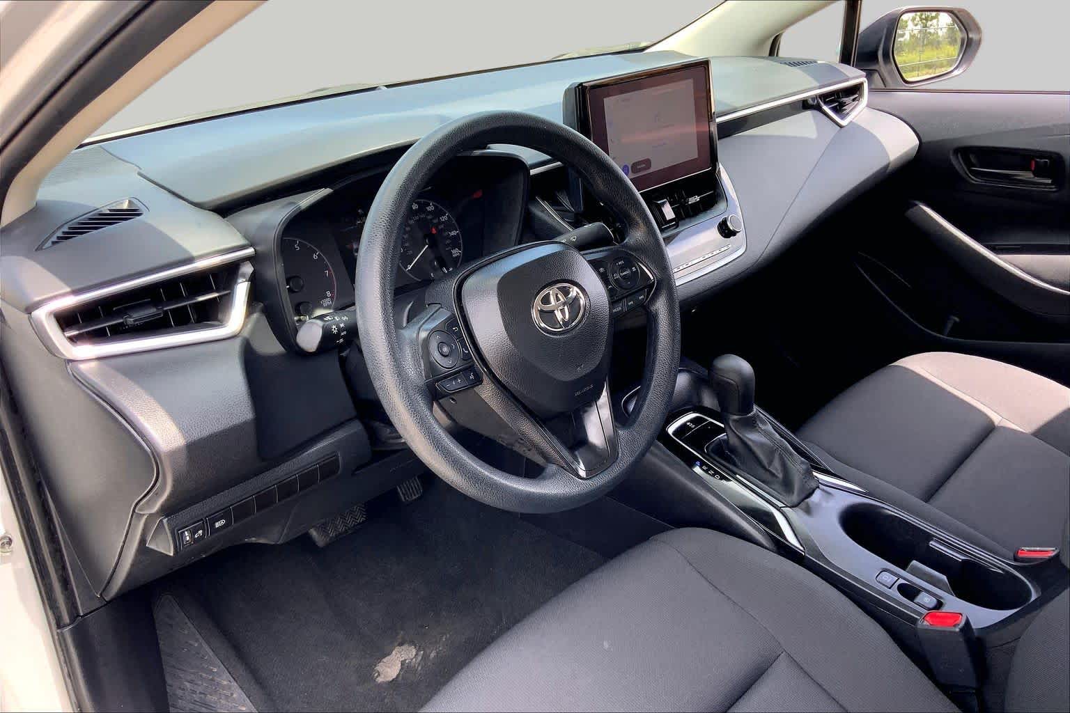 2024 Toyota Corolla LE Classic Silver Metallic at Group 1 Toyota Southwest