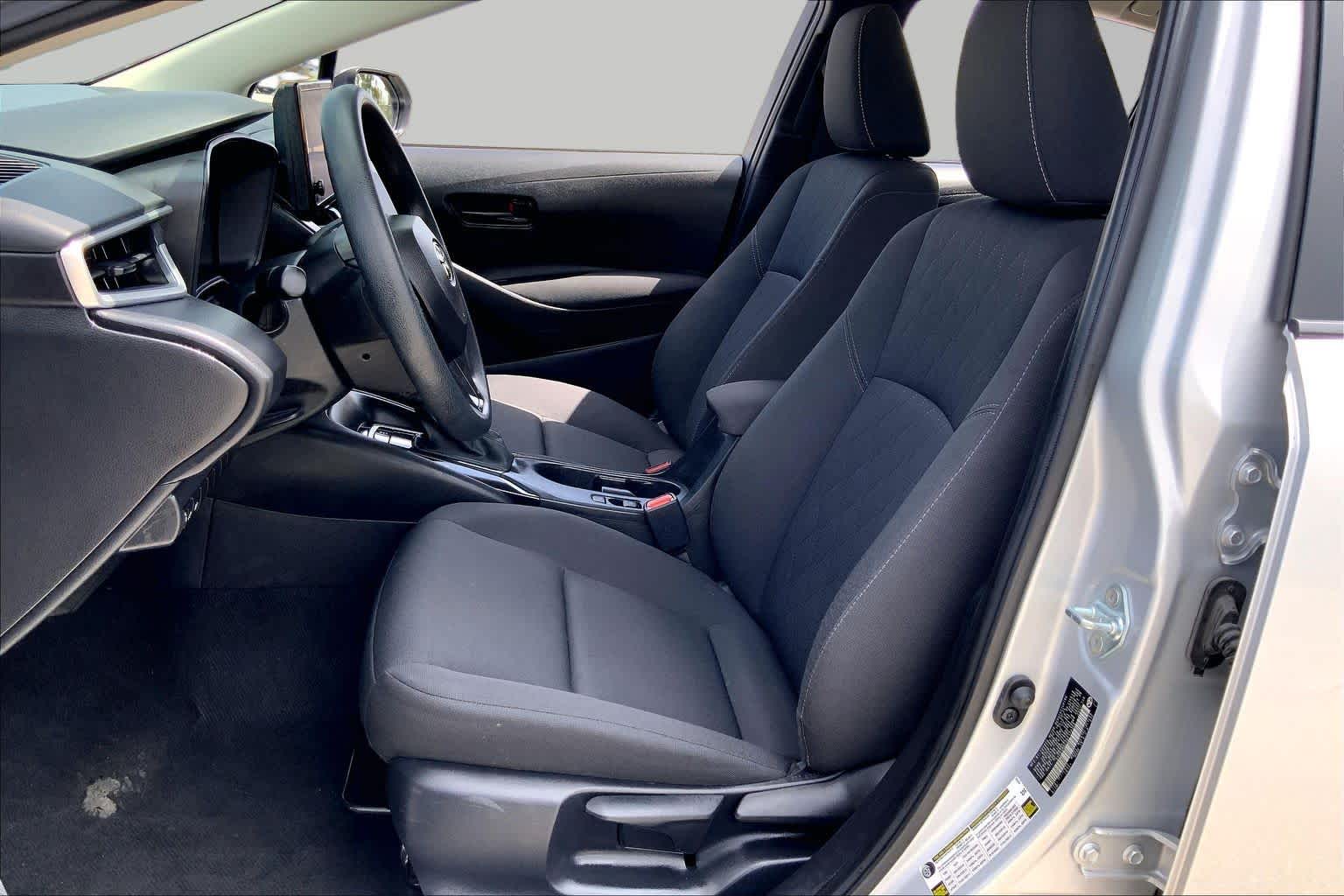 2024 Toyota Corolla LE Classic Silver Metallic at Group 1 Toyota Southwest