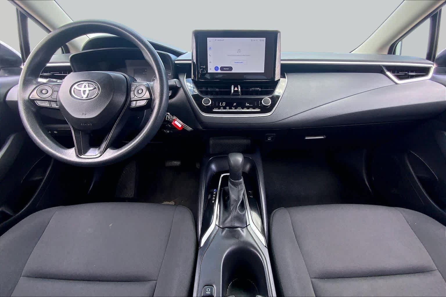 2024 Toyota Corolla LE Classic Silver Metallic at Group 1 Toyota Southwest