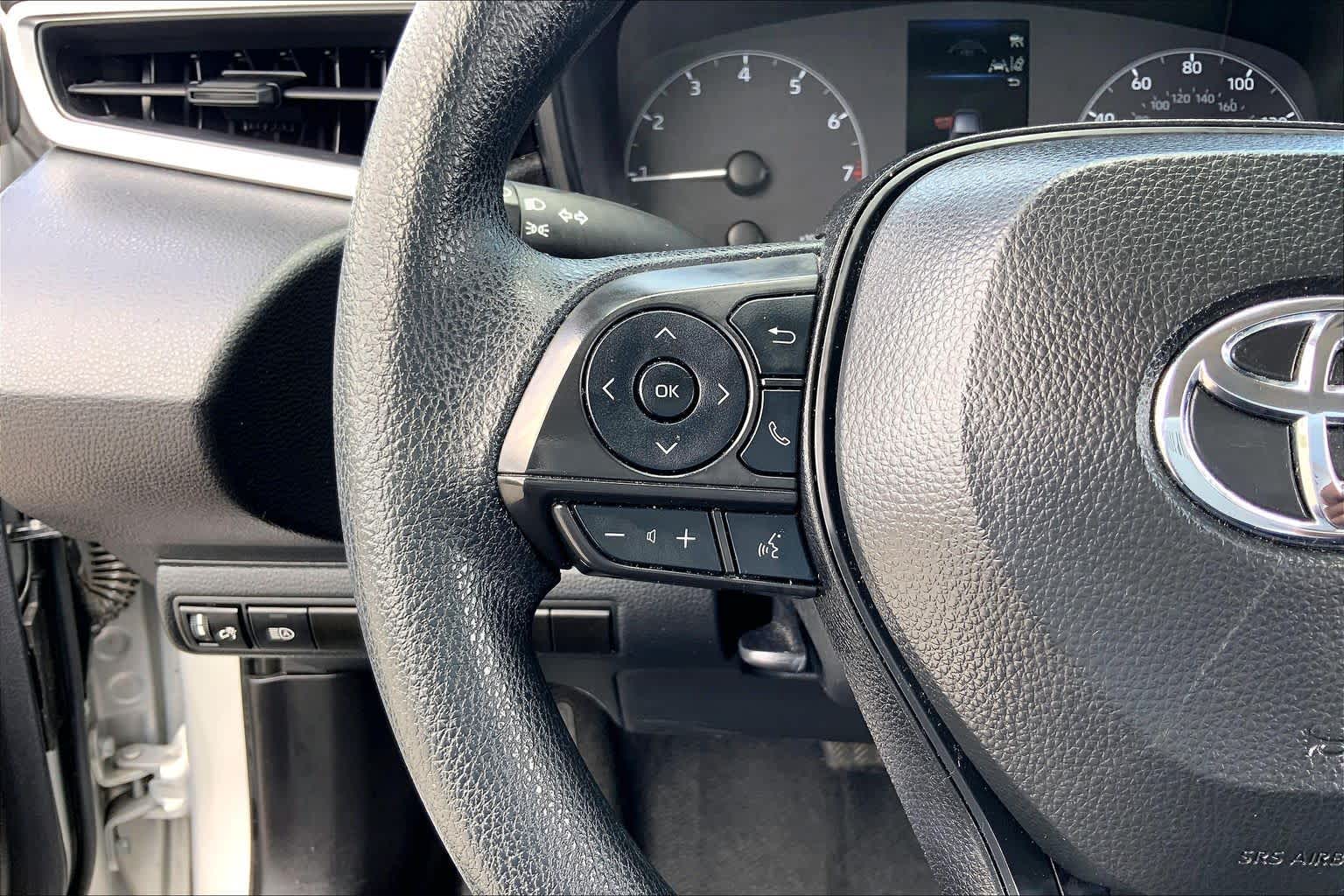 2024 Toyota Corolla LE Classic Silver Metallic at Group 1 Toyota Southwest