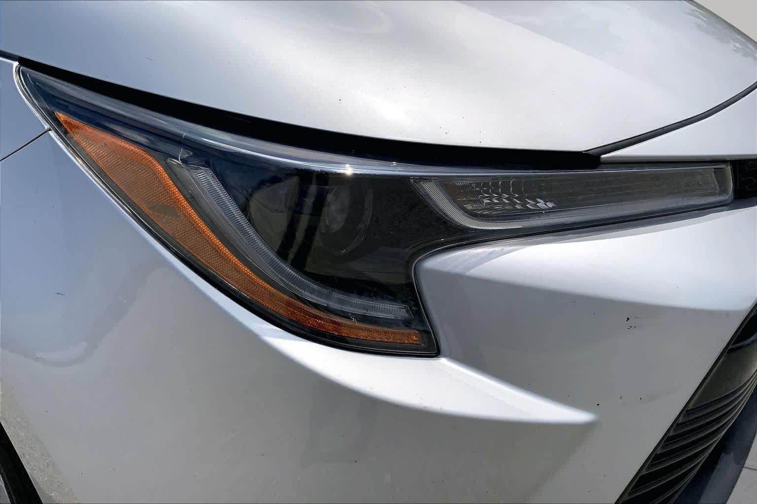 2024 Toyota Corolla LE Classic Silver Metallic at Group 1 Toyota Southwest