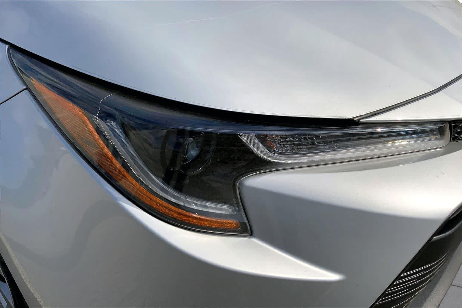 2025 Toyota Corolla LE Classic Silver Metallic at Davis Chevrolet