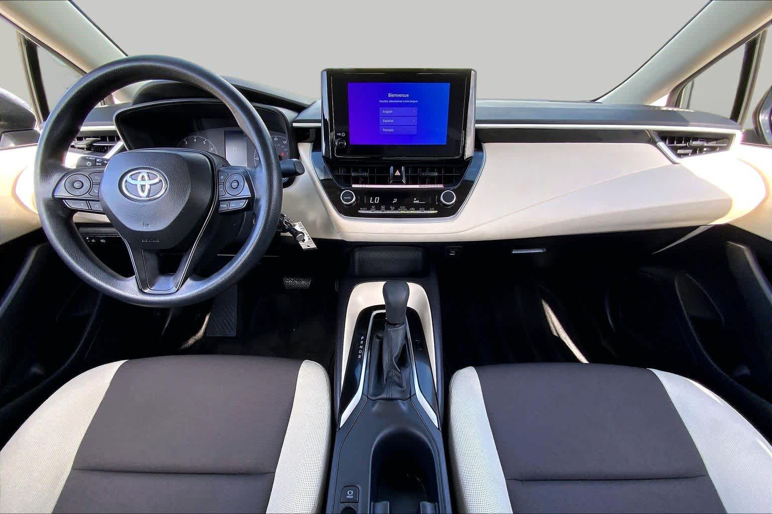 2025 Toyota Corolla LE Classic Silver Metallic at Davis Chevrolet