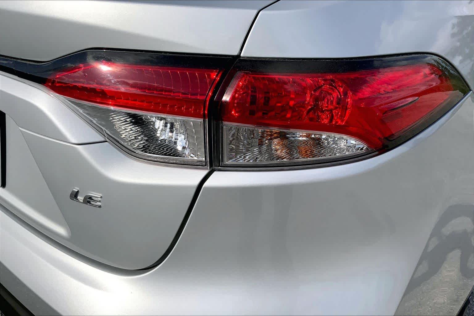 2025 Toyota Corolla LE Classic Silver Metallic at Davis Chevrolet