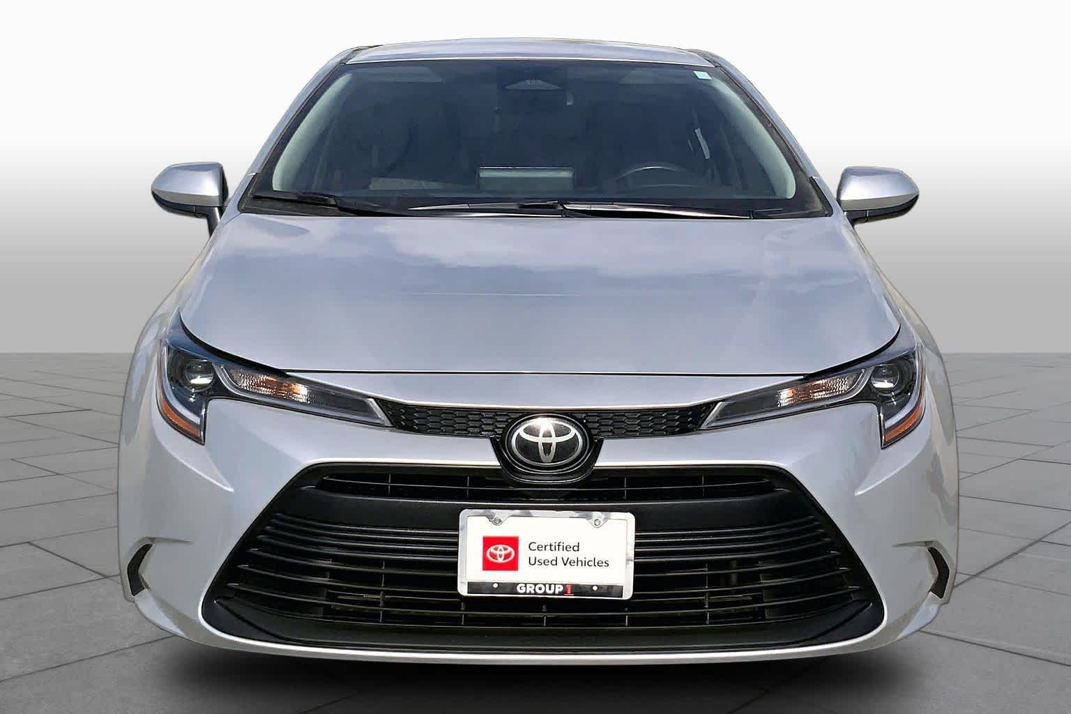 2025 Toyota Corolla LE Classic Silver Metallic at Davis Chevrolet