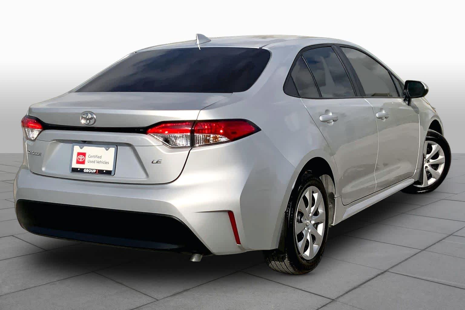 2025 Toyota Corolla LE Classic Silver Metallic at Davis Chevrolet