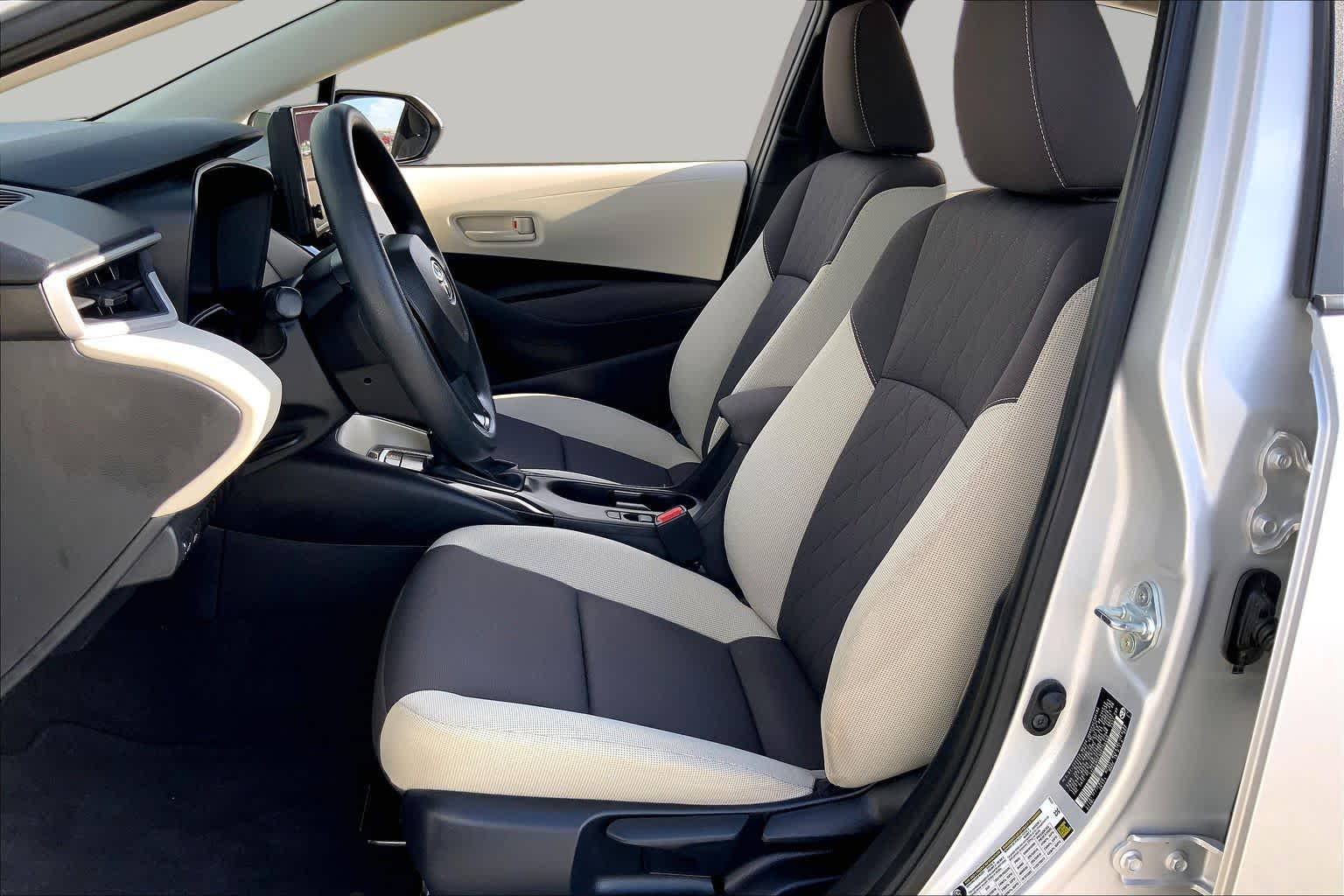 2025 Toyota Corolla LE Classic Silver Metallic at Davis Chevrolet