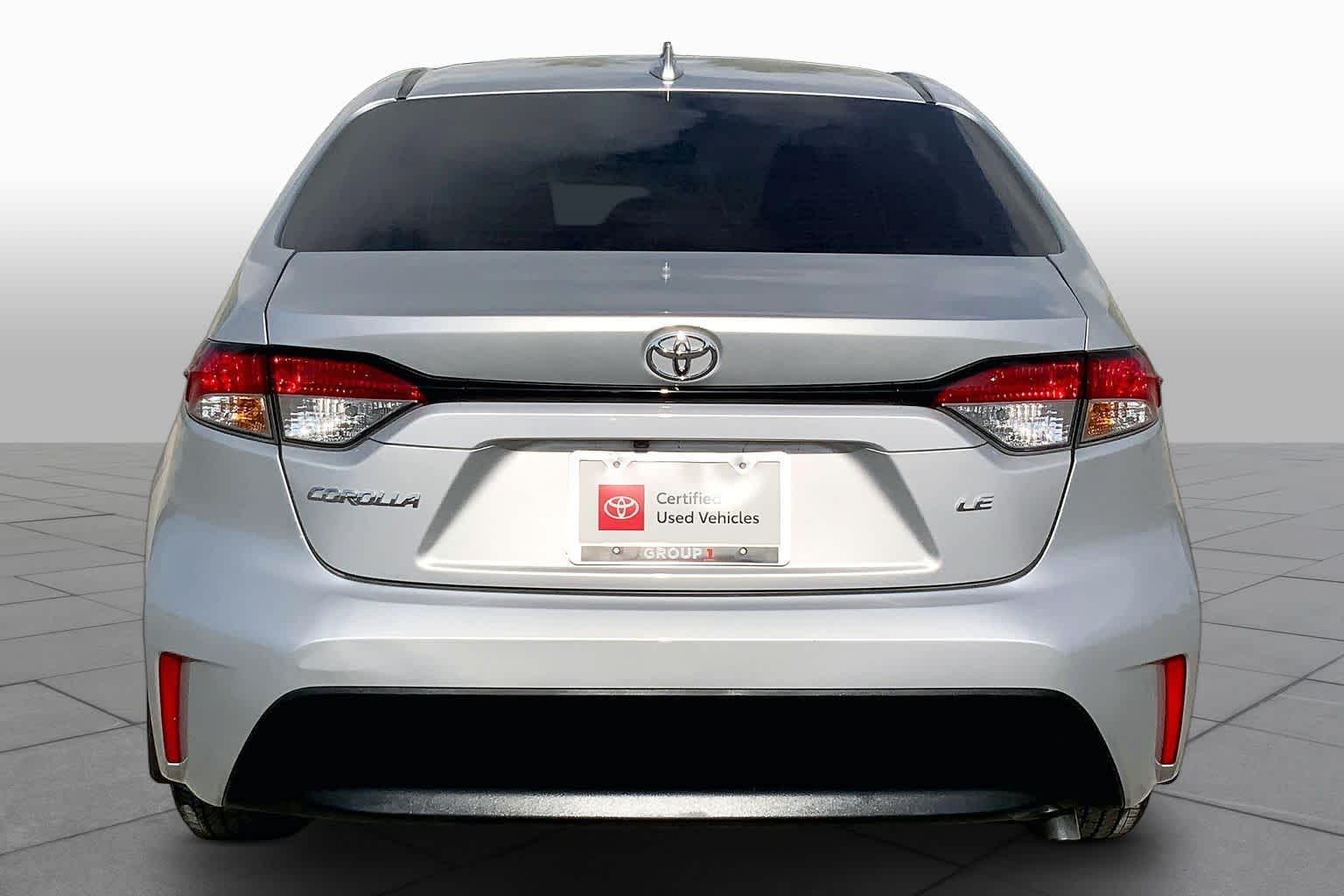 2025 Toyota Corolla LE Classic Silver Metallic at Davis Chevrolet