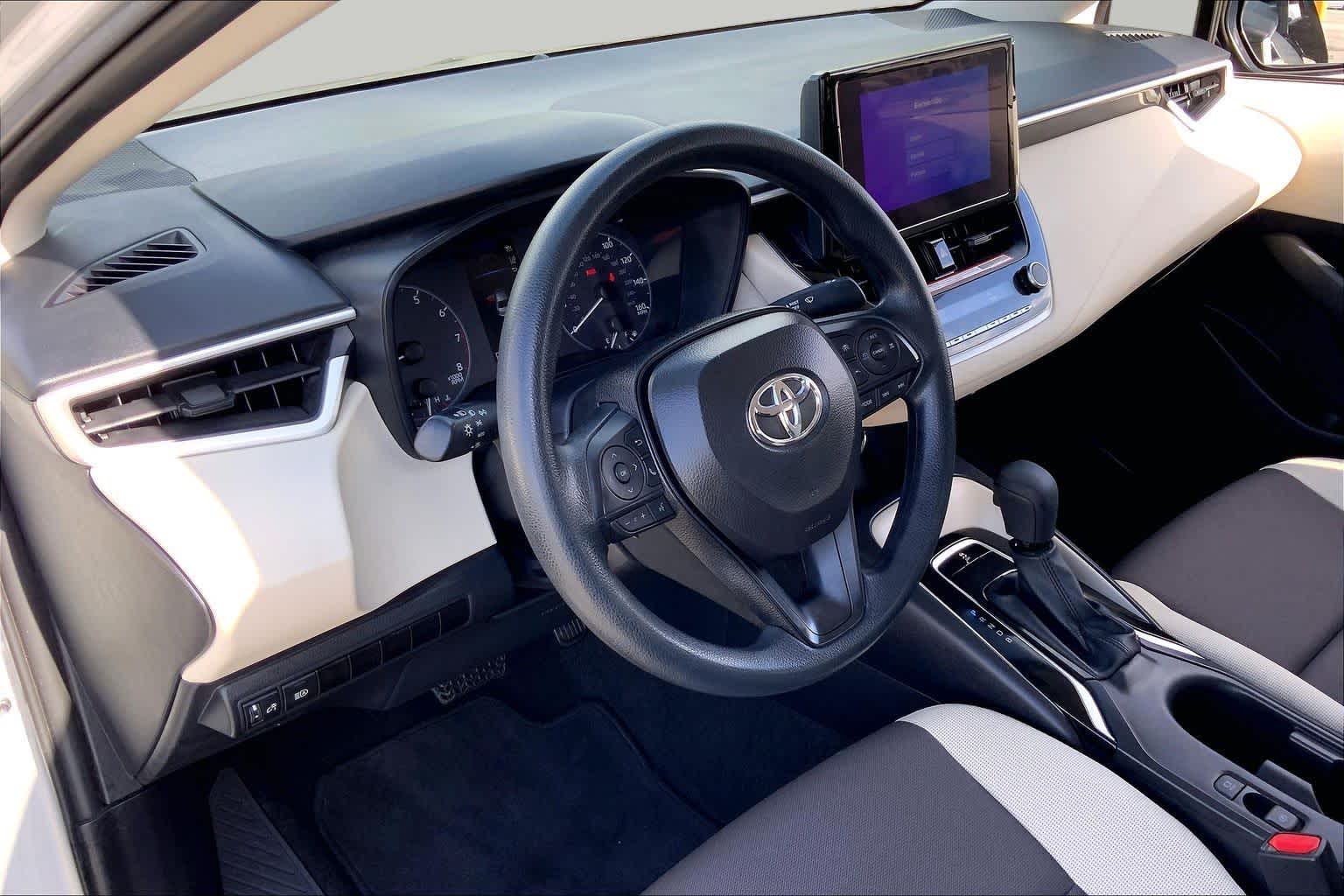 2025 Toyota Corolla LE Classic Silver Metallic at Davis Chevrolet