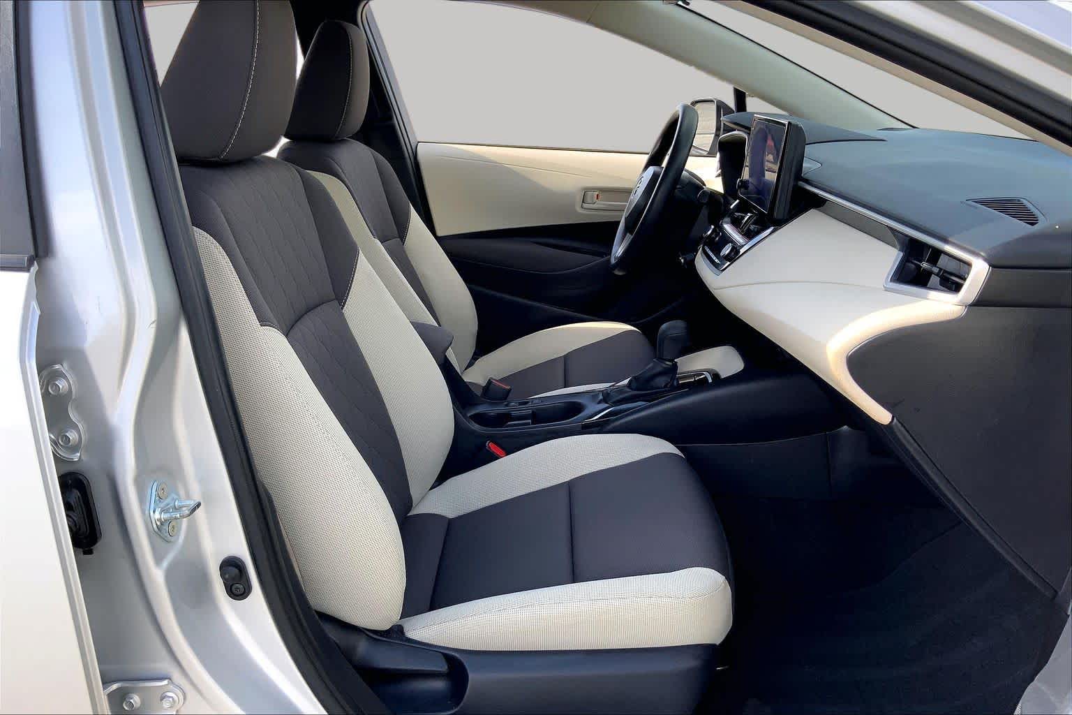 2025 Toyota Corolla LE Classic Silver Metallic at Davis Chevrolet