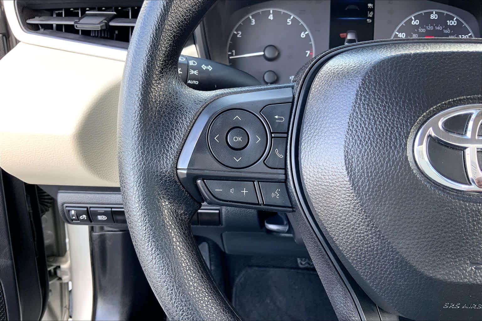 2025 Toyota Corolla LE Classic Silver Metallic at Davis Chevrolet