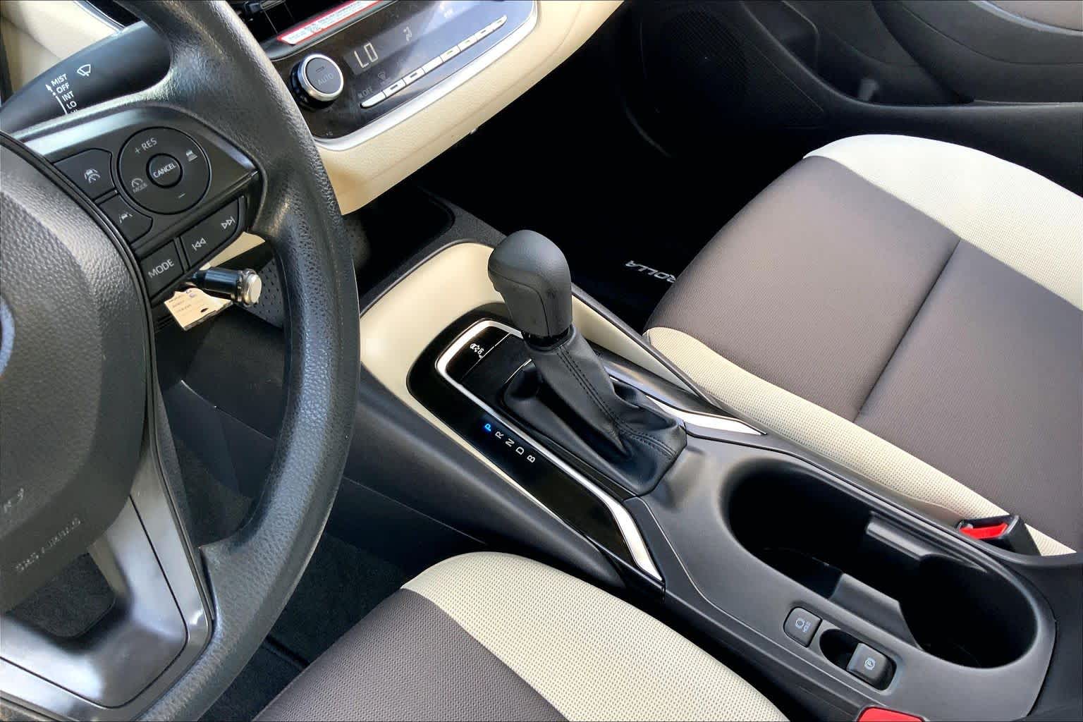 2025 Toyota Corolla LE Classic Silver Metallic at Davis Chevrolet