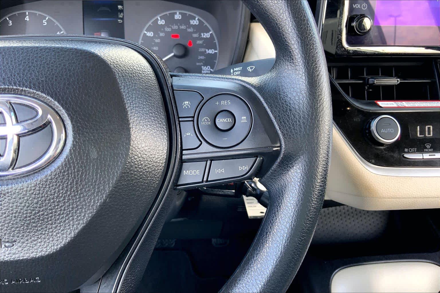 2025 Toyota Corolla LE Classic Silver Metallic at Davis Chevrolet