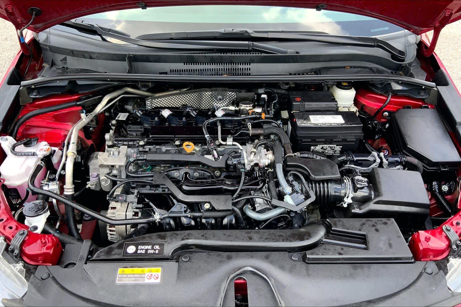 2024 Toyota Corolla LE Ruby Flare Pearl at Group 1 Toyota Southwest