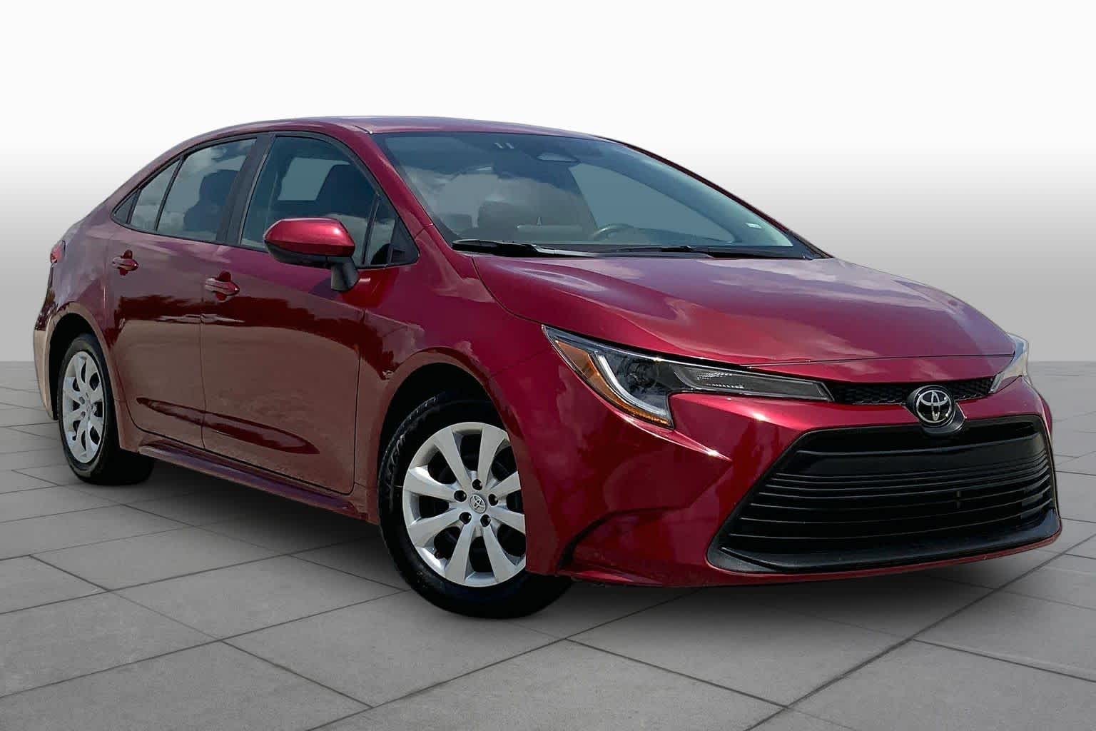 2024 Toyota Corolla LE Ruby Flare Pearl at Group 1 Toyota Southwest