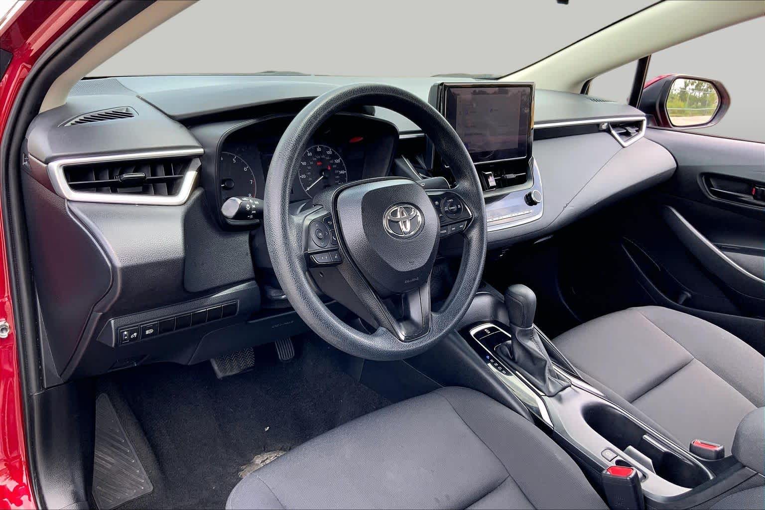 2024 Toyota Corolla LE Ruby Flare Pearl at Group 1 Toyota Southwest