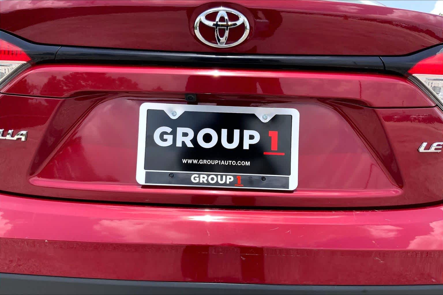 2024 Toyota Corolla LE Ruby Flare Pearl at Group 1 Toyota Southwest