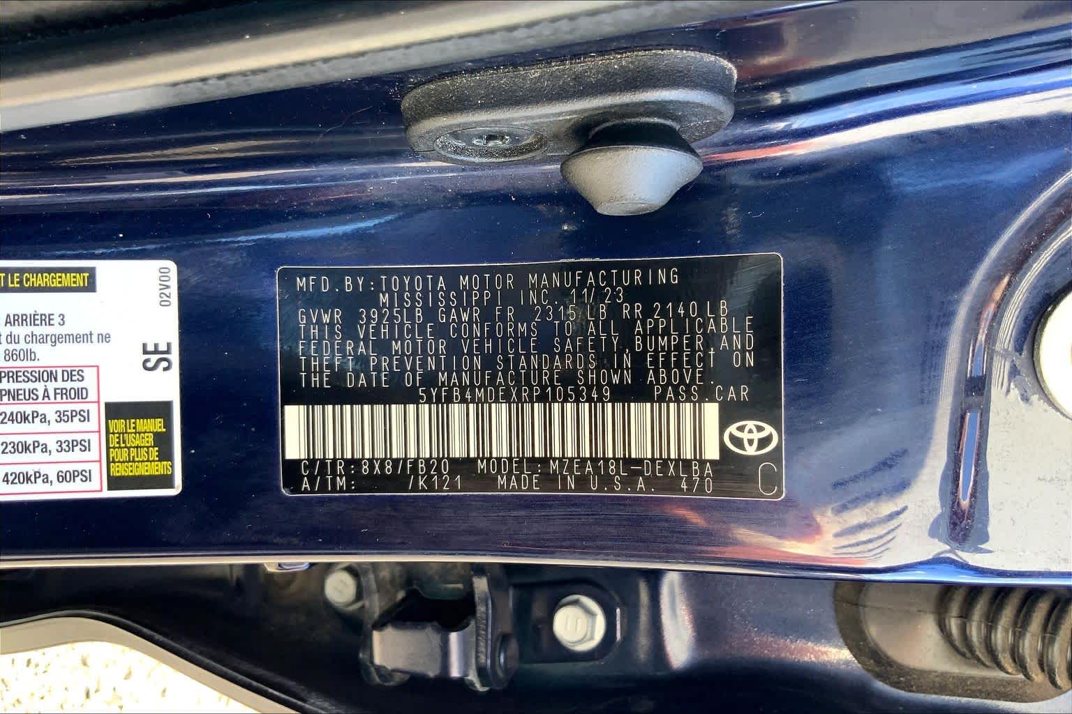 2024 Toyota Corolla photo 36 of 36