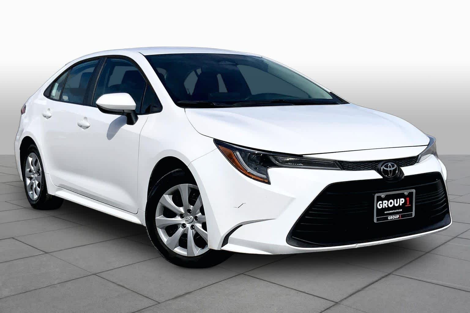 2024 Toyota Corolla LE Ice Cap at Group 1 Toyota Southwest