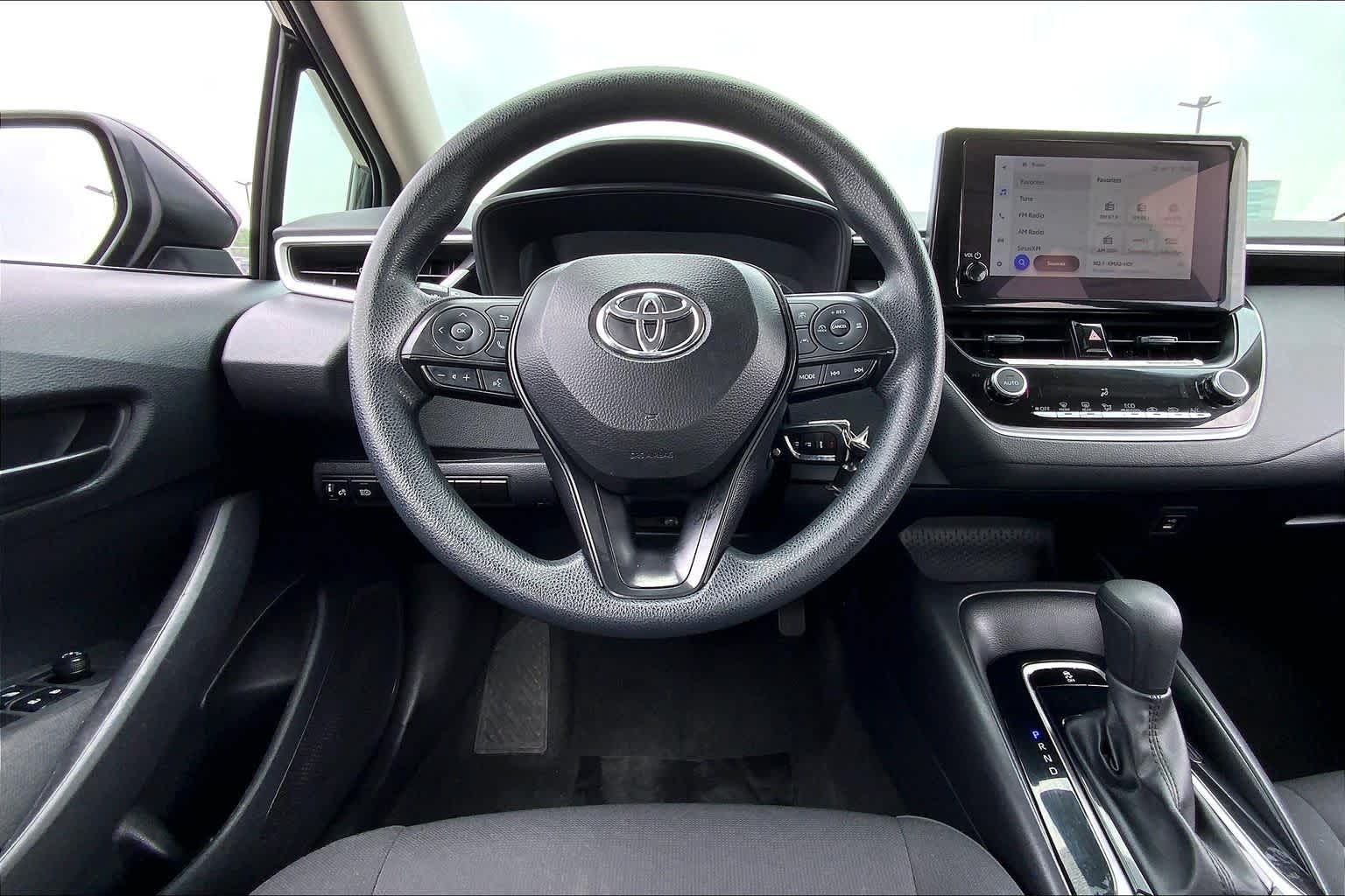2024 Toyota Corolla LE Midnight Black Metallic at Group 1 Toyota Southwest