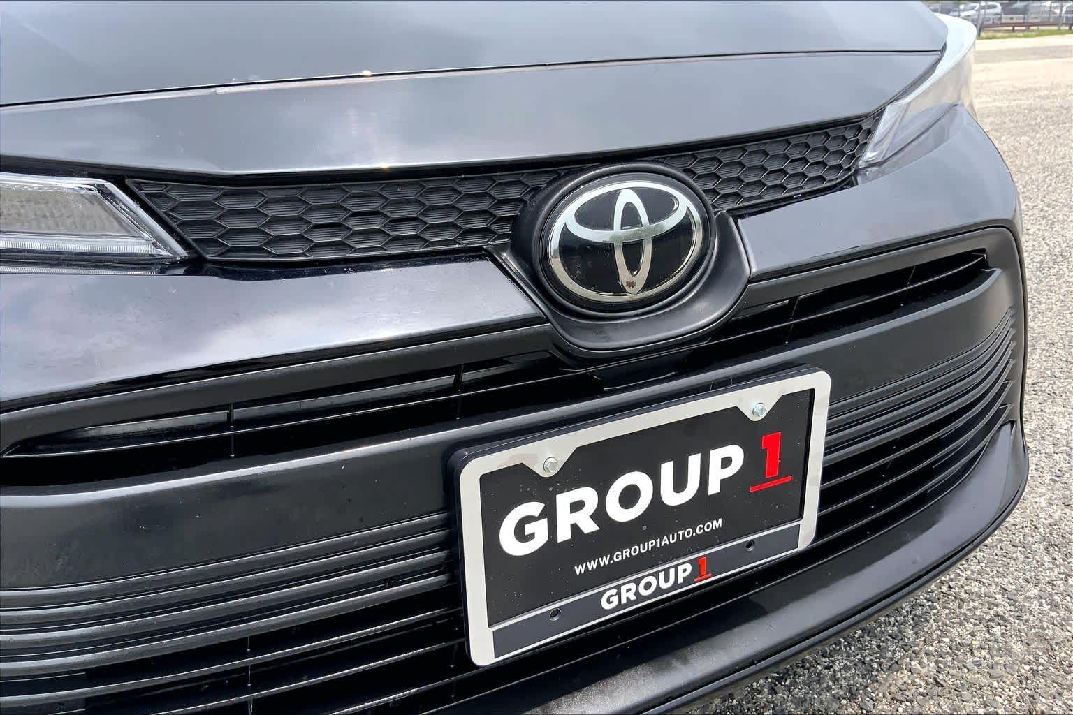 2024 Toyota Corolla LE Midnight Black Metallic at Group 1 Toyota Southwest