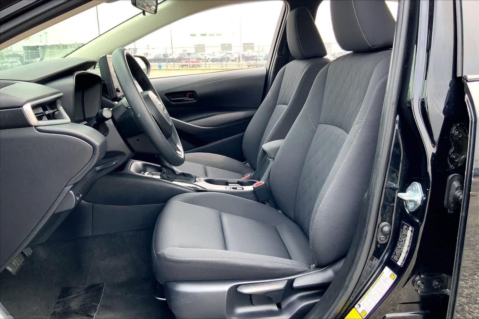 2024 Toyota Corolla LE Midnight Black Metallic at Group 1 Toyota Southwest