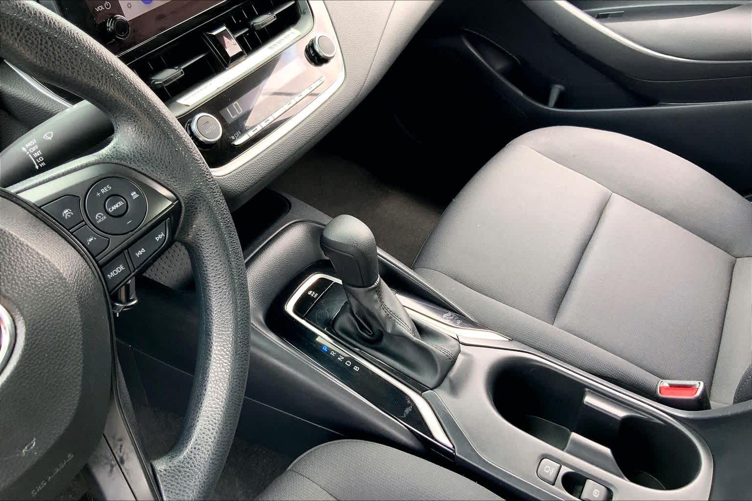 2024 Toyota Corolla LE Midnight Black Metallic at Group 1 Toyota Southwest