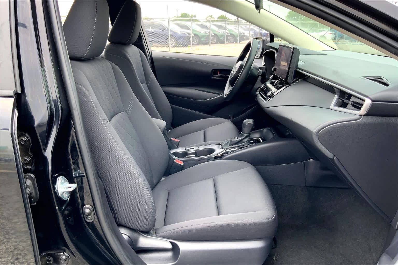 2024 Toyota Corolla LE Midnight Black Metallic at Group 1 Toyota Southwest