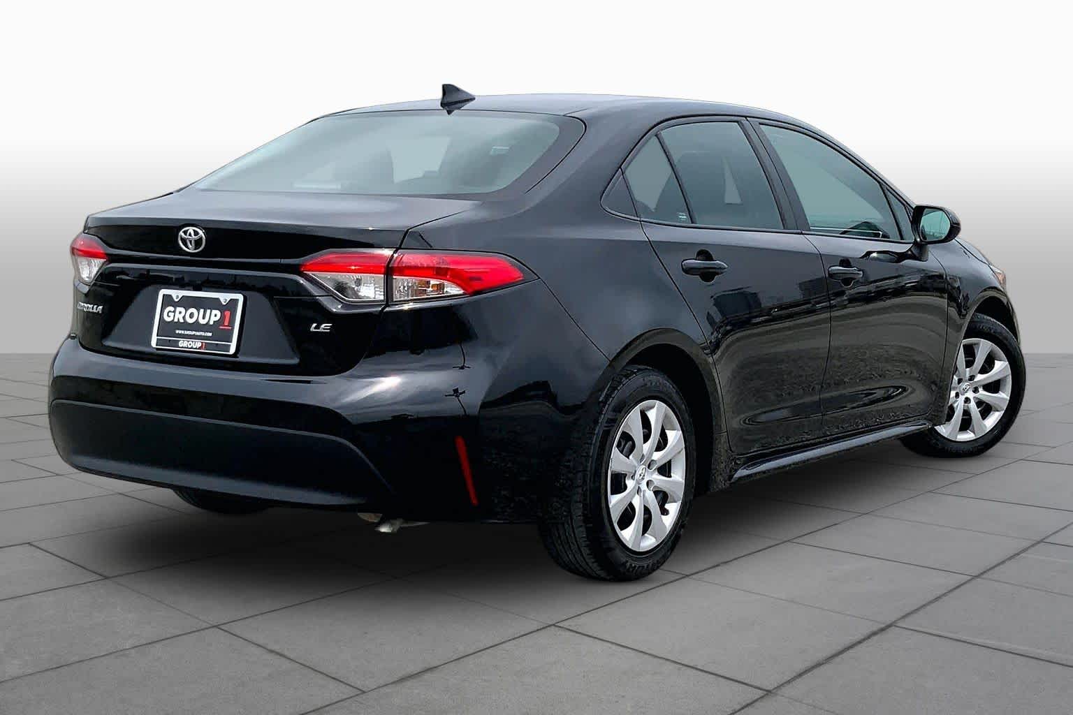 2024 Toyota Corolla LE Midnight Black Metallic at Group 1 Toyota Southwest