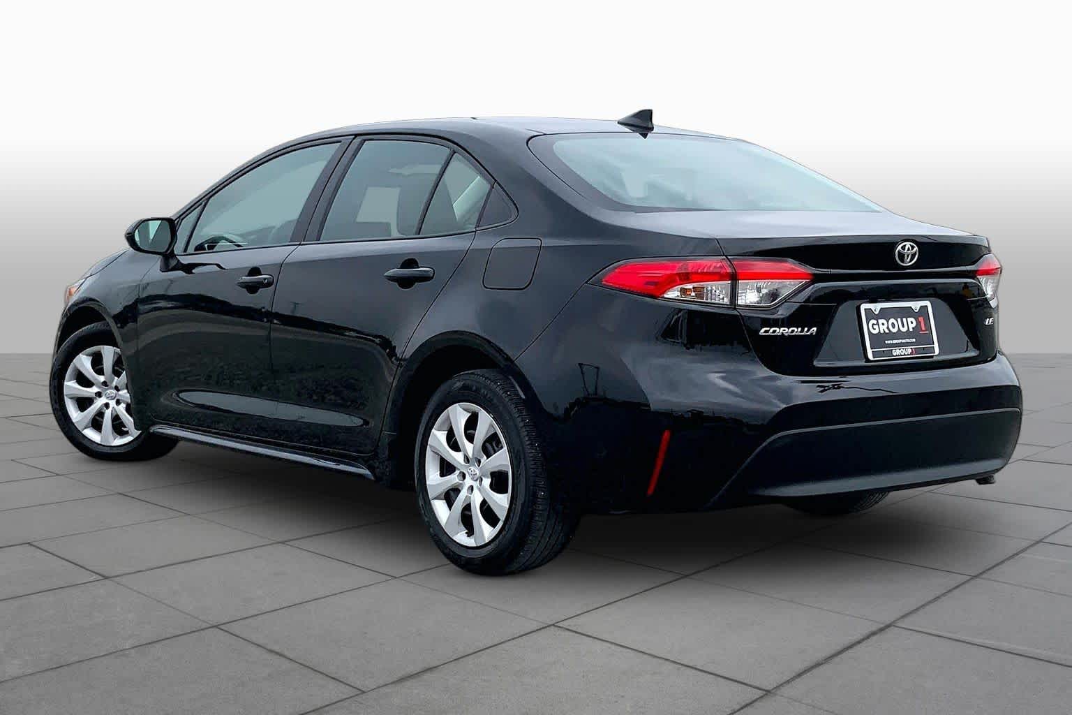 2024 Toyota Corolla LE Midnight Black Metallic at Group 1 Toyota Southwest