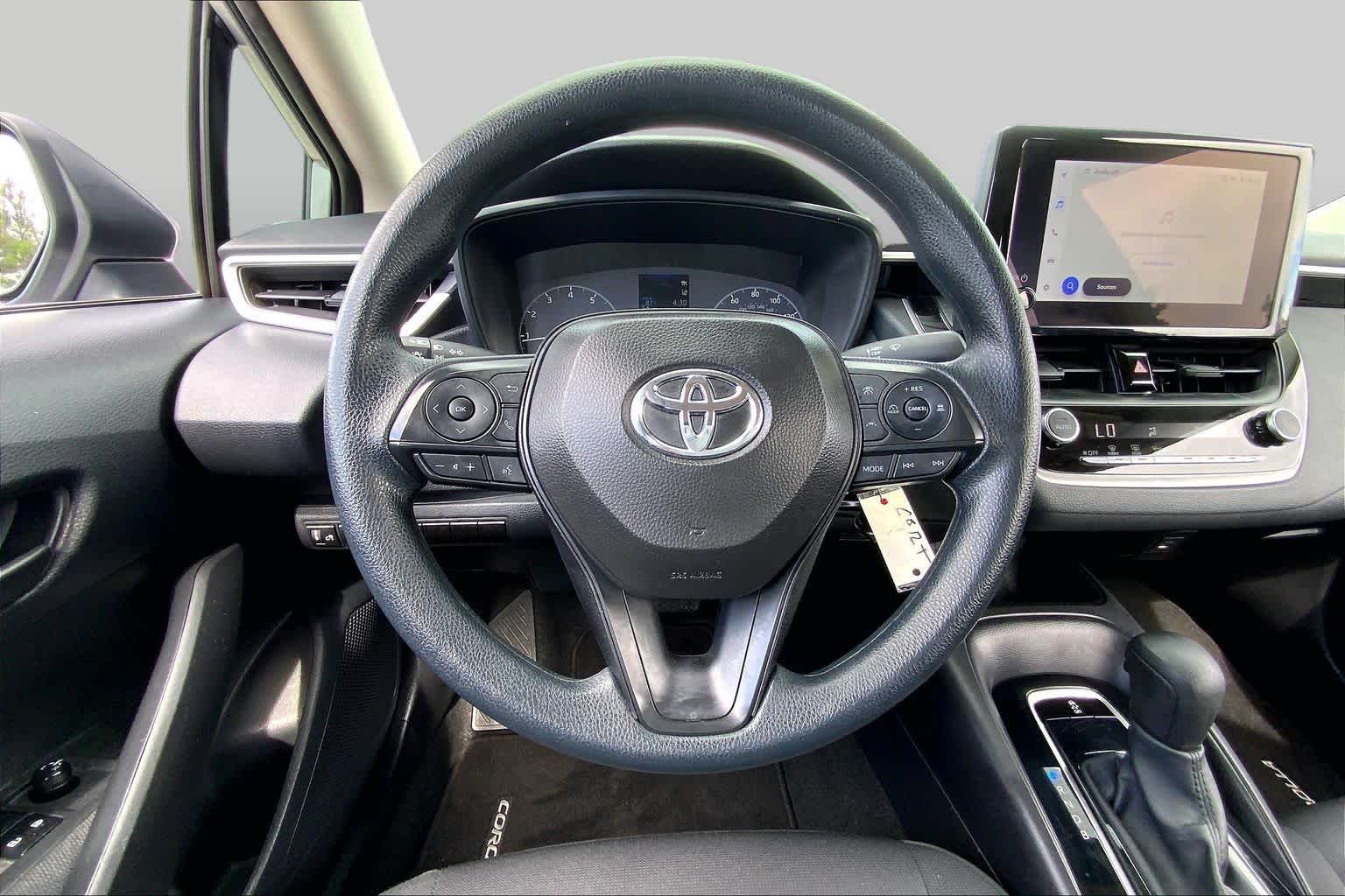 2025 Toyota Corolla LE Classic Silver Metallic at Davis Chevrolet