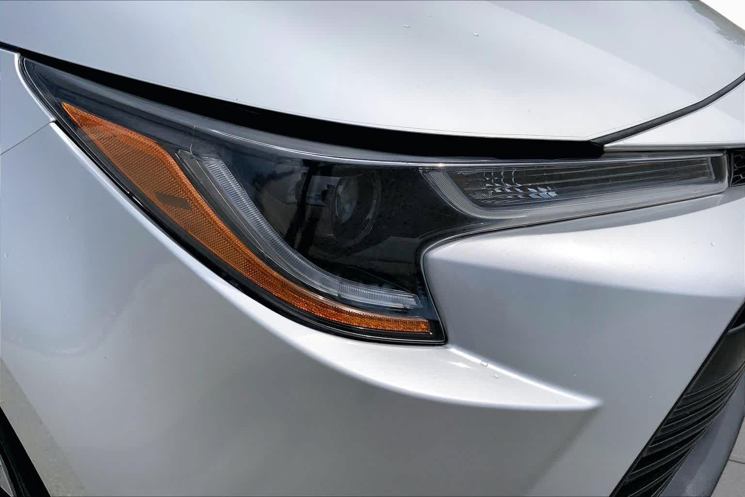 2025 Toyota Corolla LE Classic Silver Metallic at Davis Chevrolet
