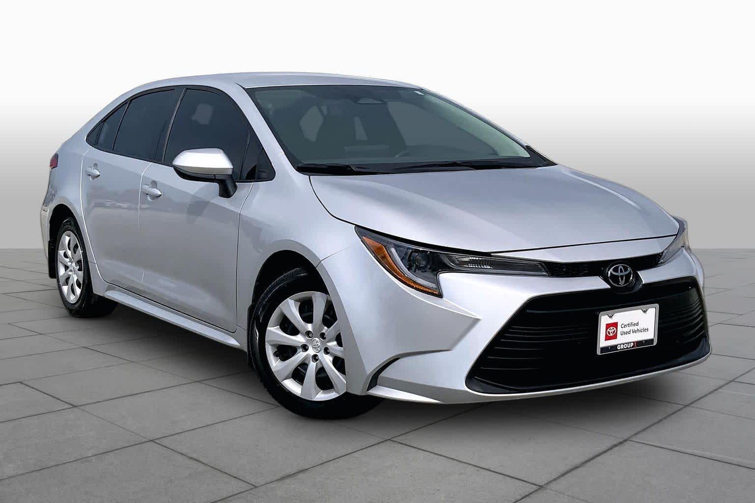 2025 Toyota Corolla LE Classic Silver Metallic at Davis Chevrolet