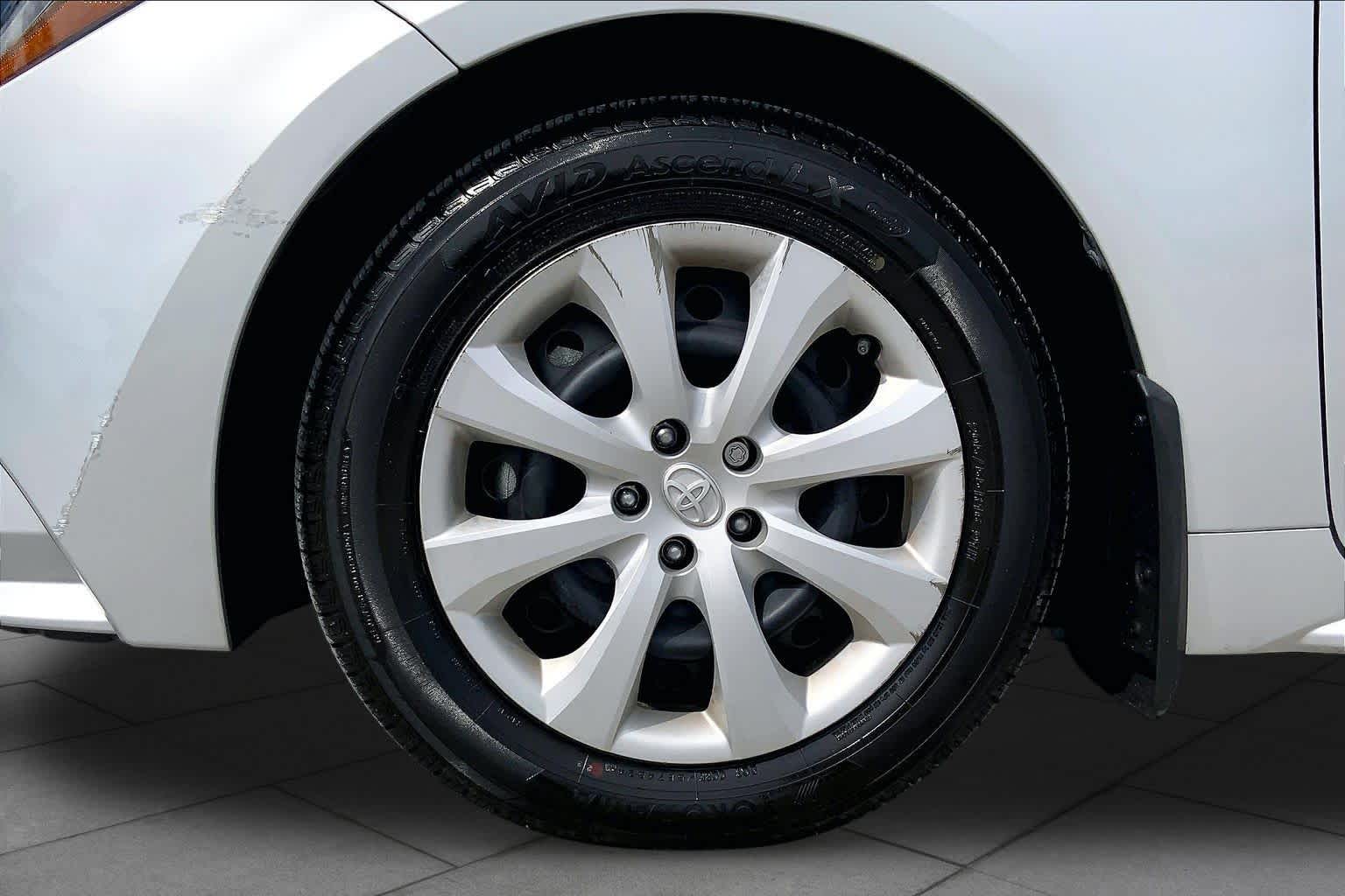 2025 Toyota Corolla LE Classic Silver Metallic at Davis Chevrolet
