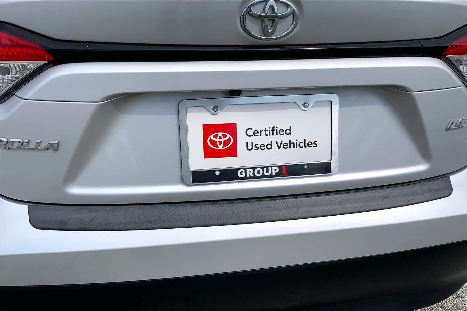 2025 Toyota Corolla LE Classic Silver Metallic at Davis Chevrolet