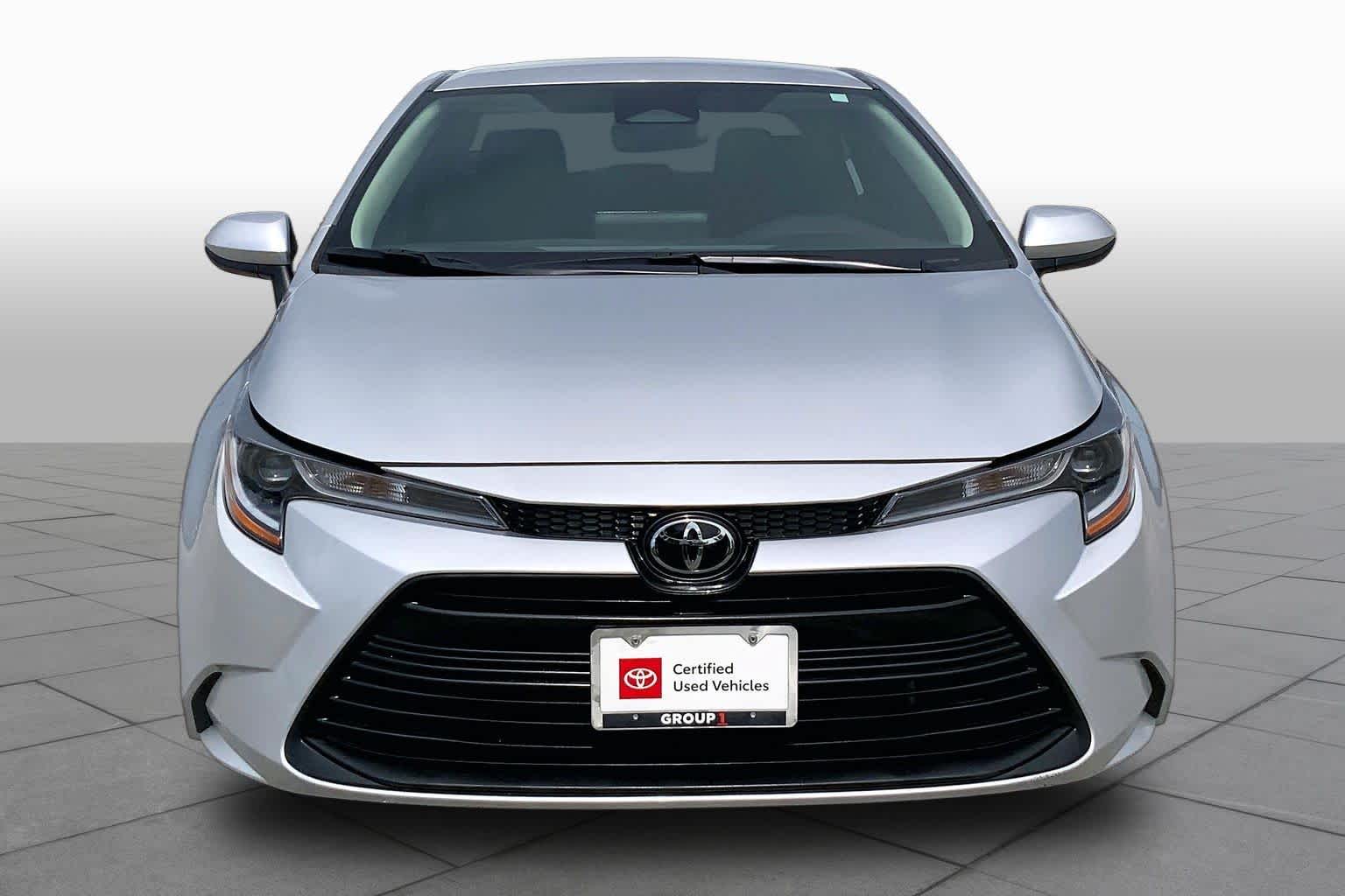 2025 Toyota Corolla LE Classic Silver Metallic at Davis Chevrolet