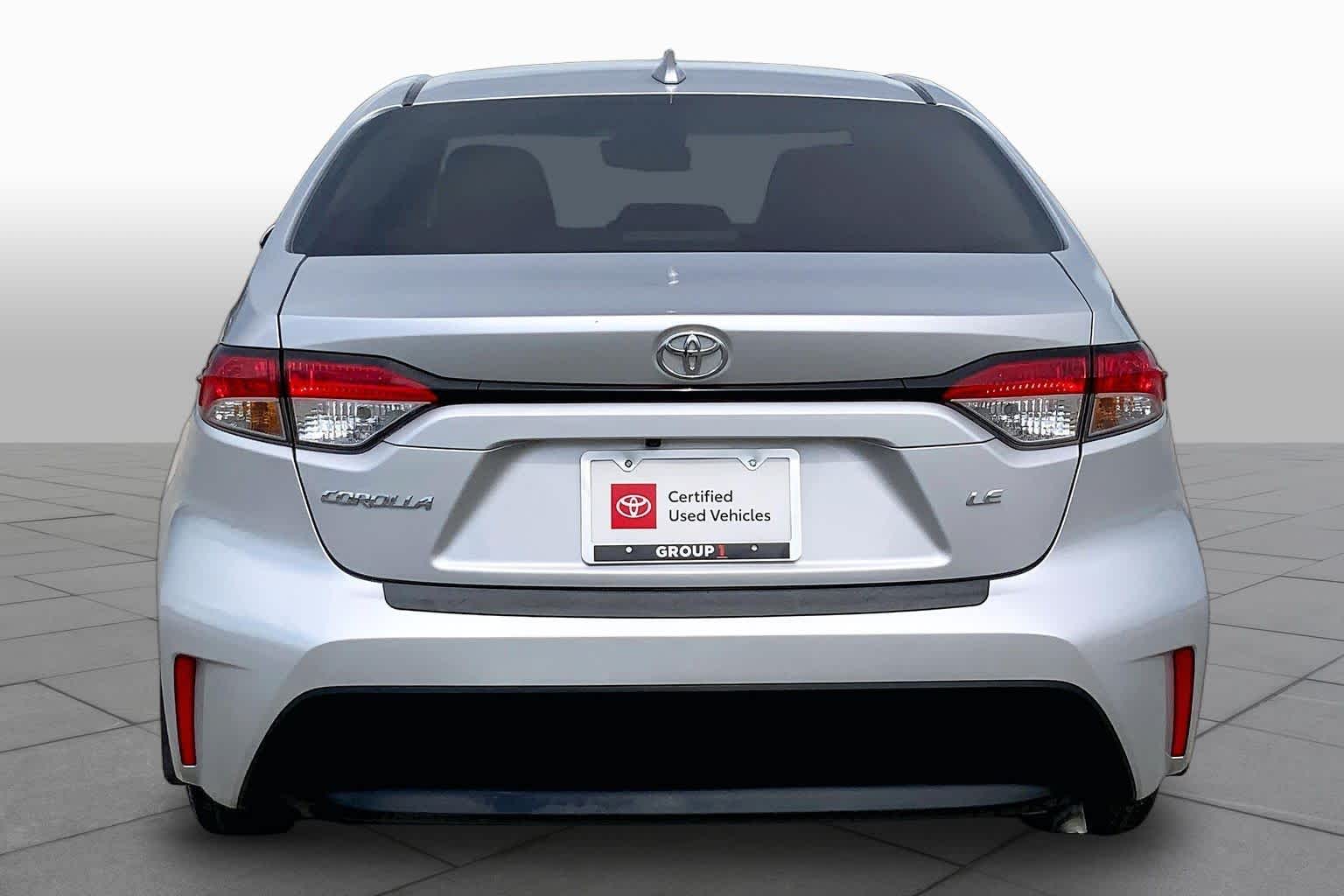 2025 Toyota Corolla LE Classic Silver Metallic at Davis Chevrolet