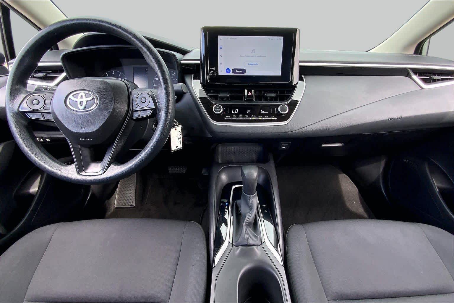 2025 Toyota Corolla LE Classic Silver Metallic at Davis Chevrolet