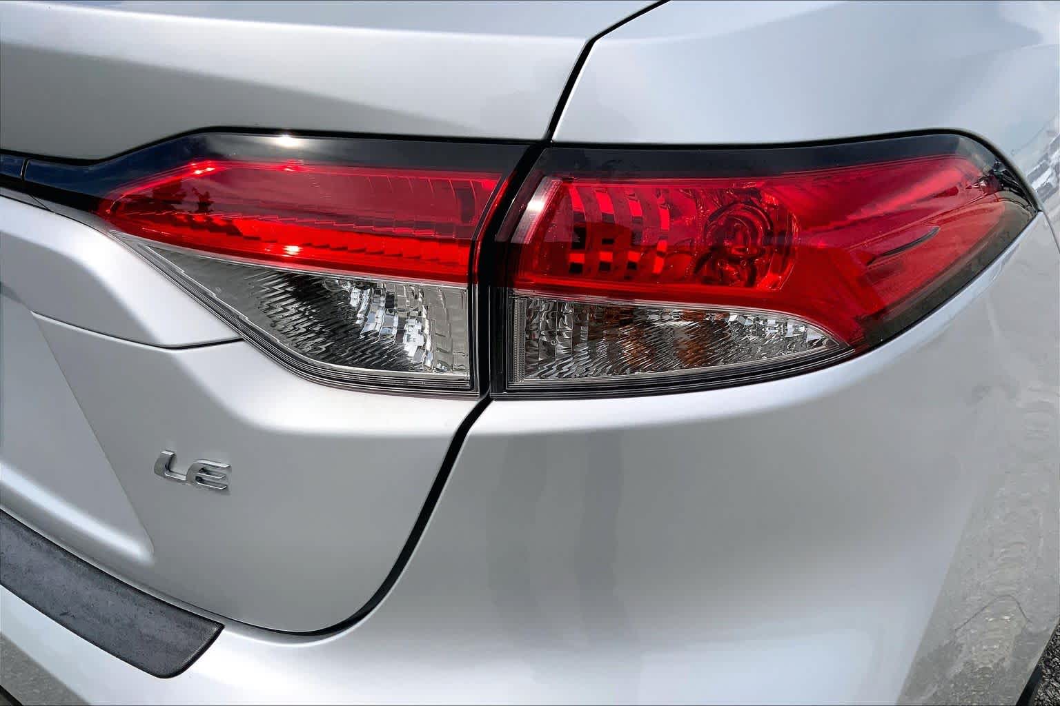 2025 Toyota Corolla LE Classic Silver Metallic at Davis Chevrolet