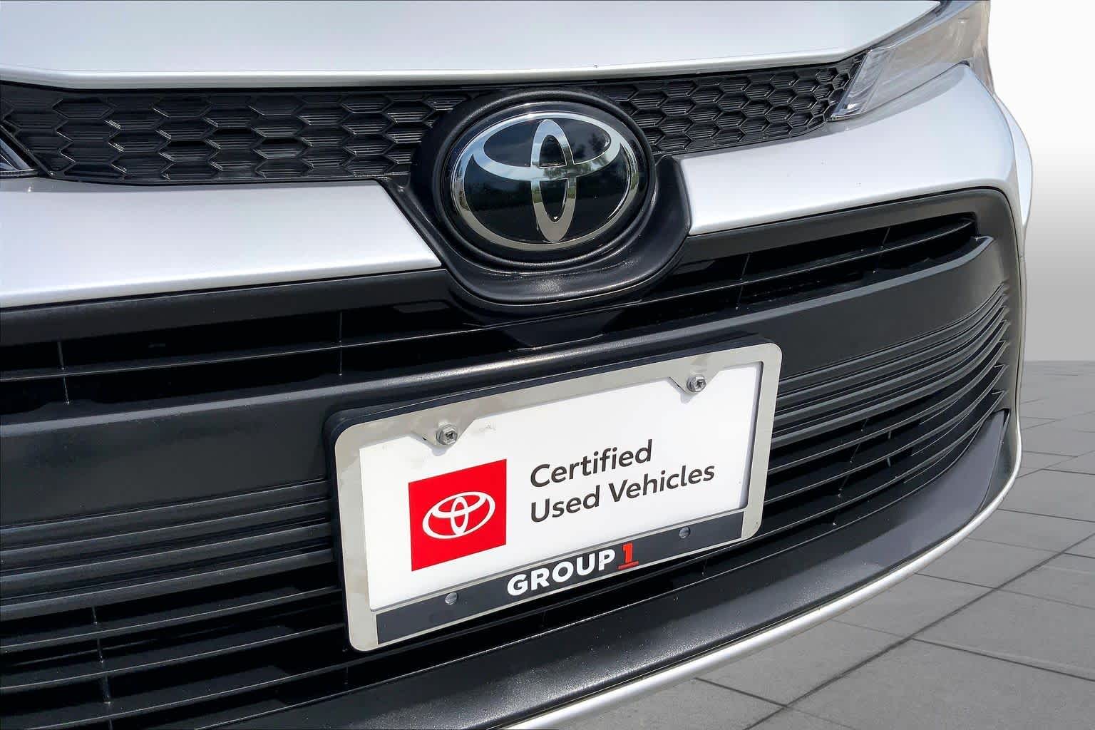 2025 Toyota Corolla LE Classic Silver Metallic at Davis Chevrolet