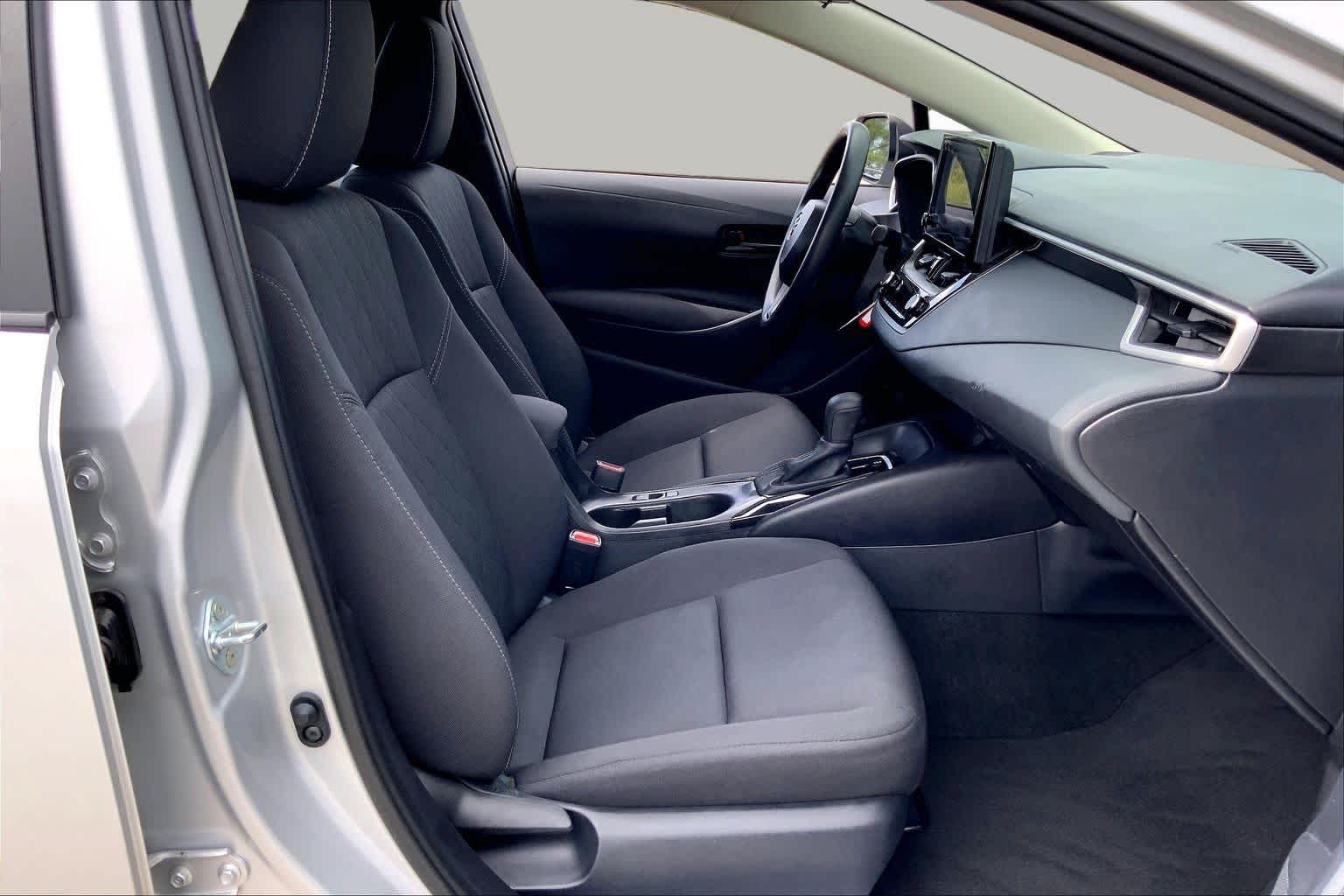 2025 Toyota Corolla LE Classic Silver Metallic at Davis Chevrolet