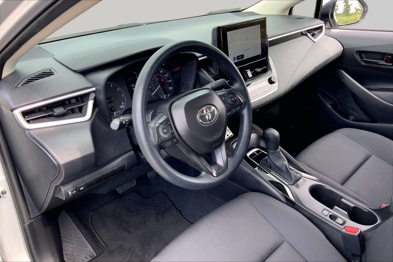 2025 Toyota Corolla LE Classic Silver Metallic at Davis Chevrolet