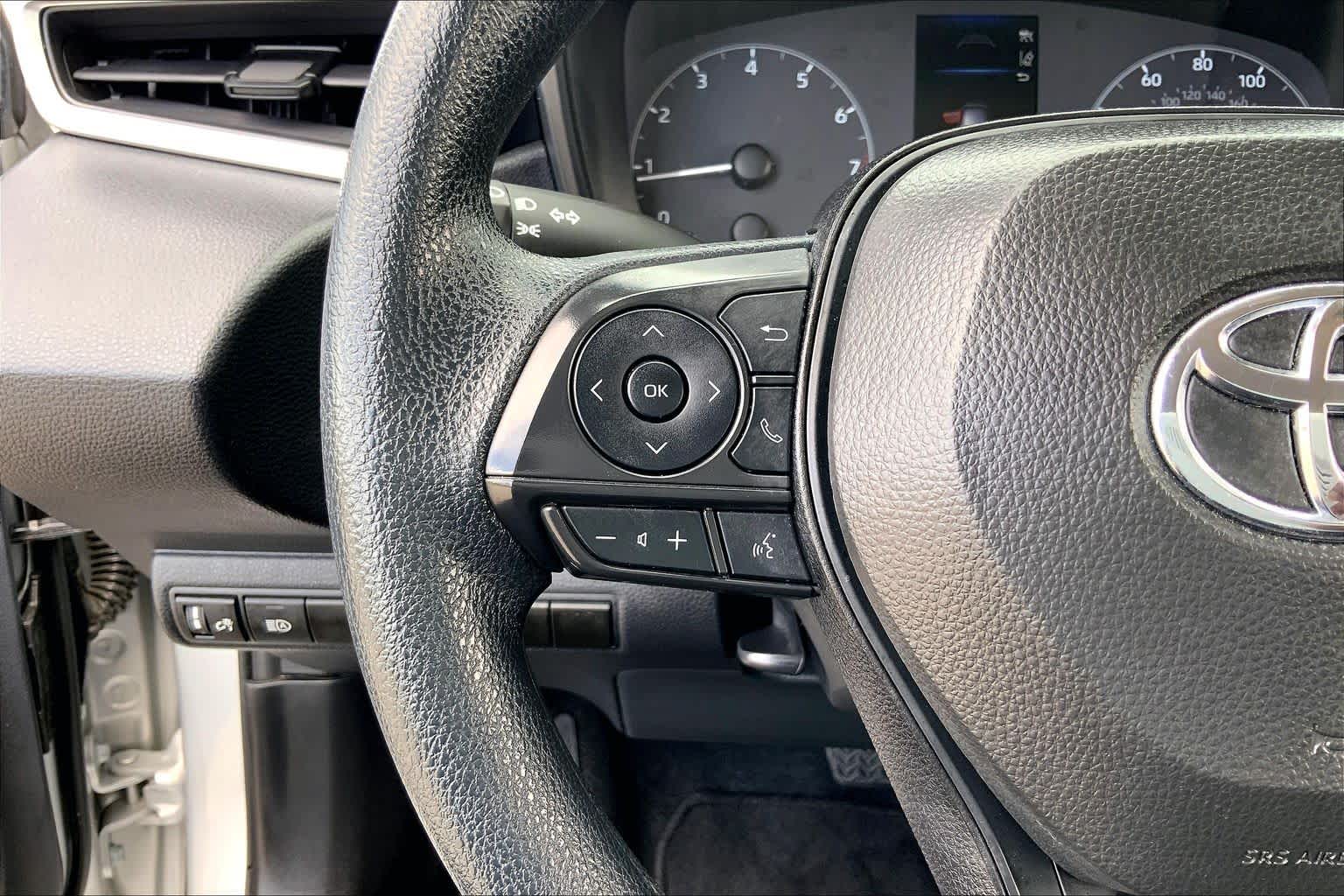 2025 Toyota Corolla LE Classic Silver Metallic at Davis Chevrolet