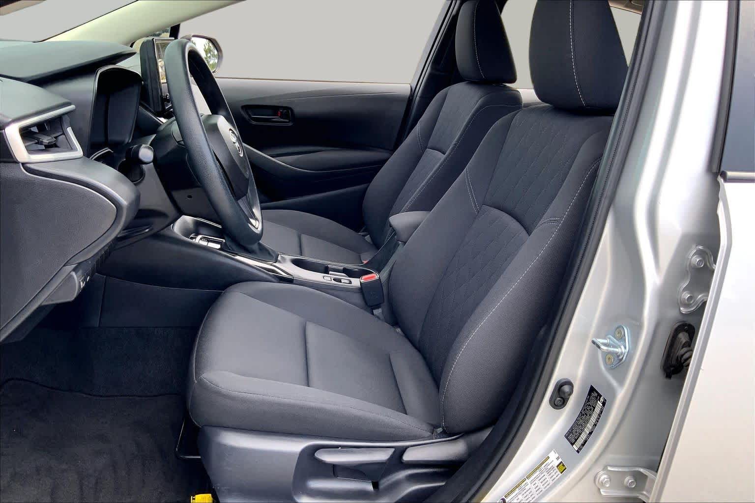 2025 Toyota Corolla LE Classic Silver Metallic at Davis Chevrolet