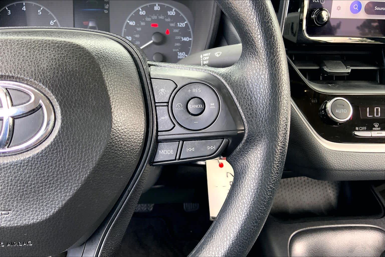 2025 Toyota Corolla LE Classic Silver Metallic at Davis Chevrolet