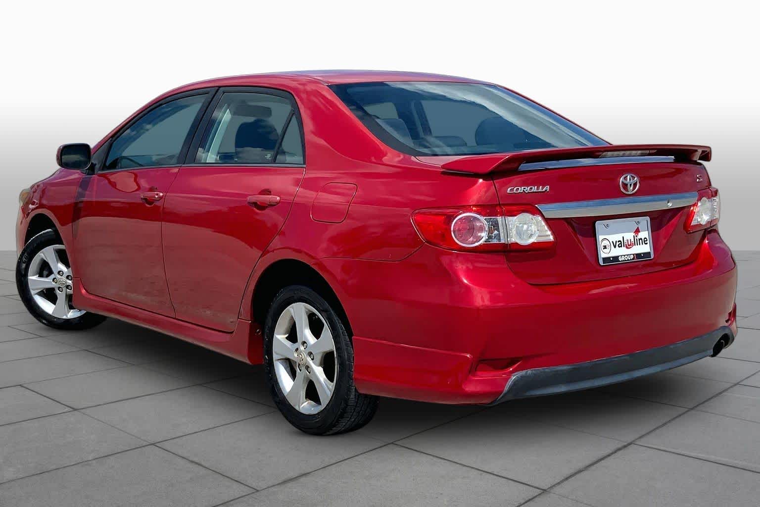 2013 Toyota Corolla S Barcelona Red Metallic at Group 1 Toyota Southwest