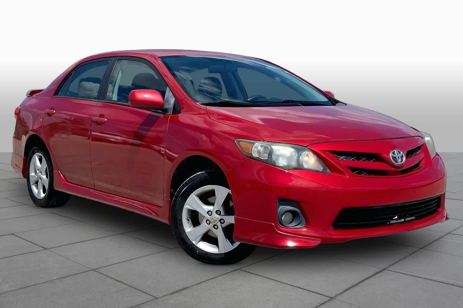 2013 Toyota Corolla S Barcelona Red Metallic at Group 1 Toyota Southwest