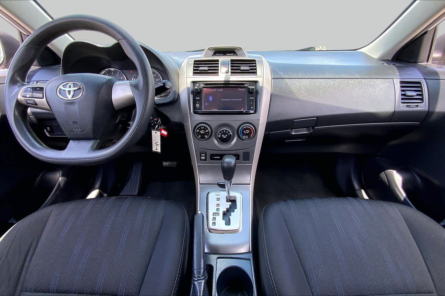 2013 Toyota Corolla S Classic Silver Metallic at Tomball Ford