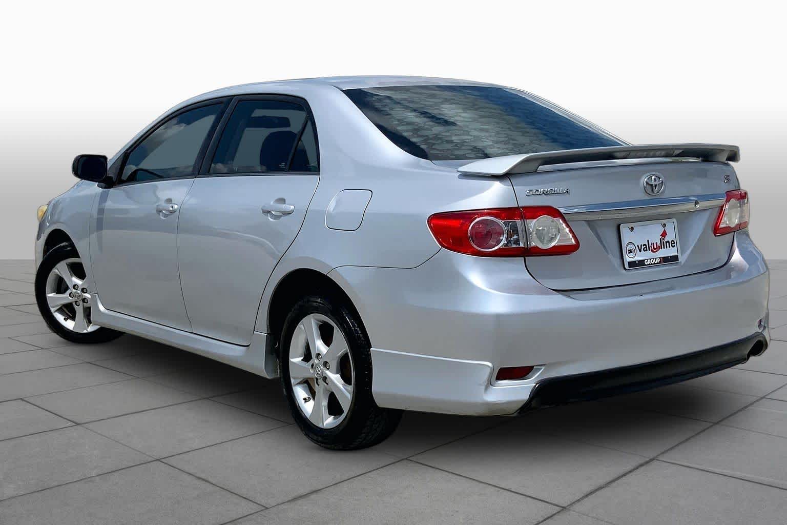2013 Toyota Corolla S Classic Silver Metallic at Tomball Ford